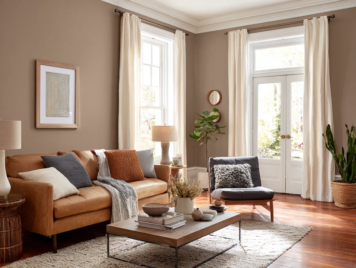 Transform Your Space With Grounding Shades Like Mocha Mousse And Caramel