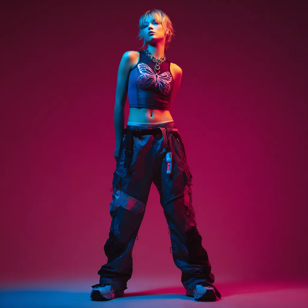 High contrast women fashion trends