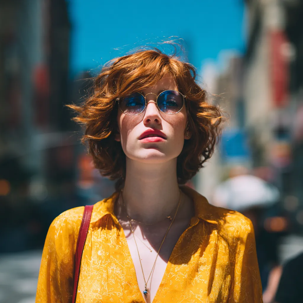 Bright street photography featuring a low maintenance style in sunlight