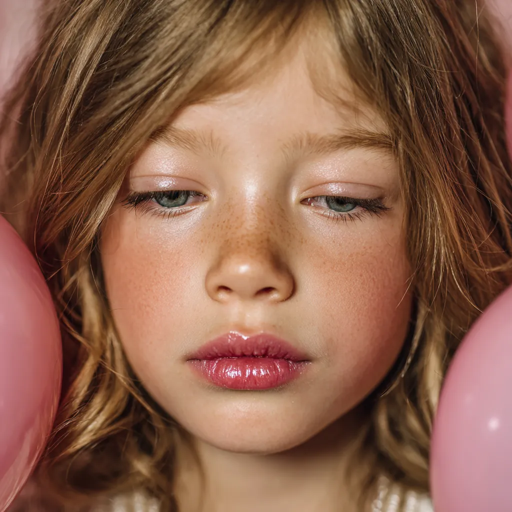 children light lip color age-appropriate birthday makeup
