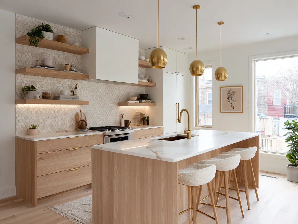 Warm Wood Cabinet Kitchen Designs That Finally Make White Feel Outdated