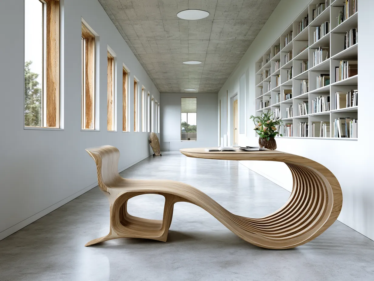 Flexi Plywood Curved Furniture