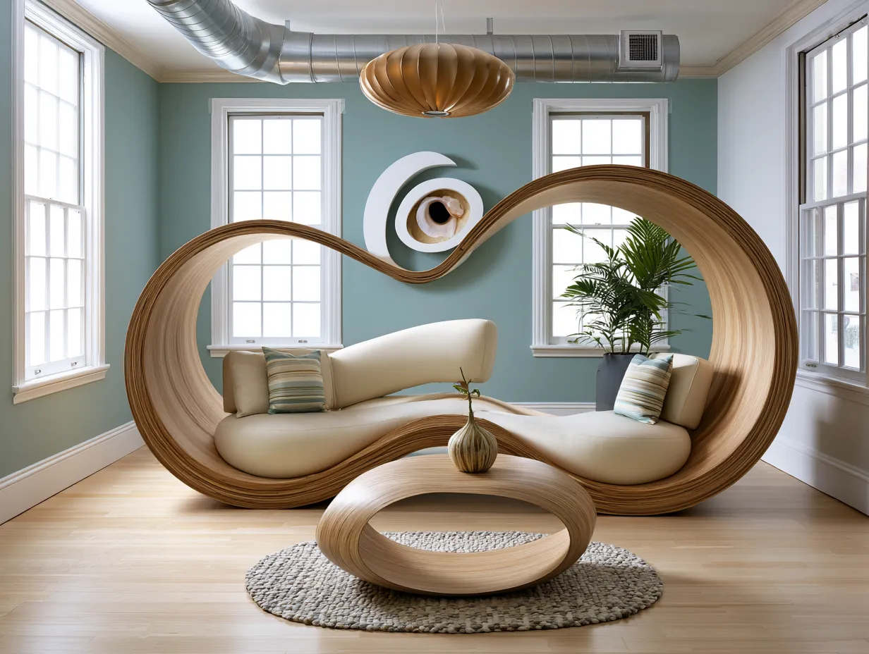 Flexi Plywood Curved Furniture