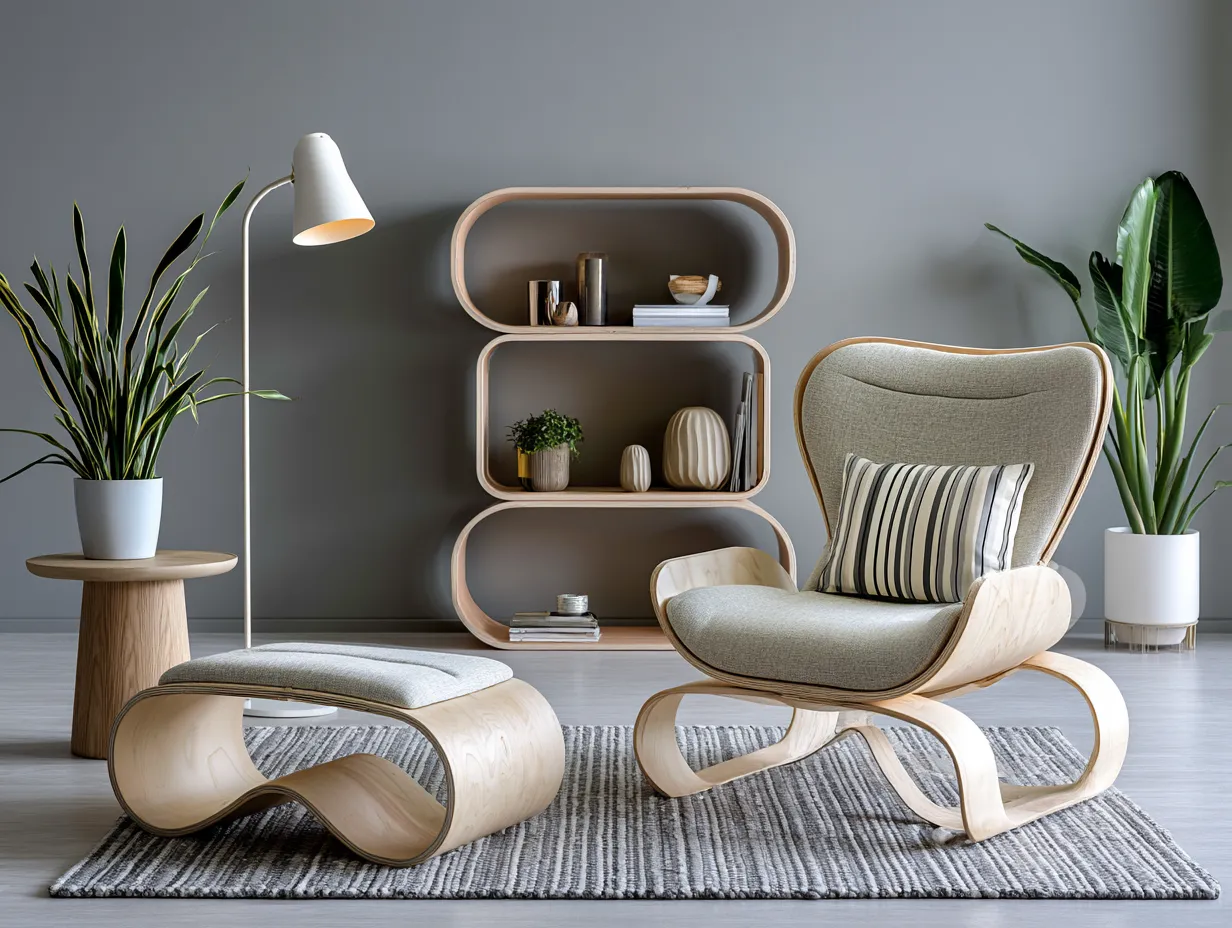 Flexi Plywood Curved Furniture