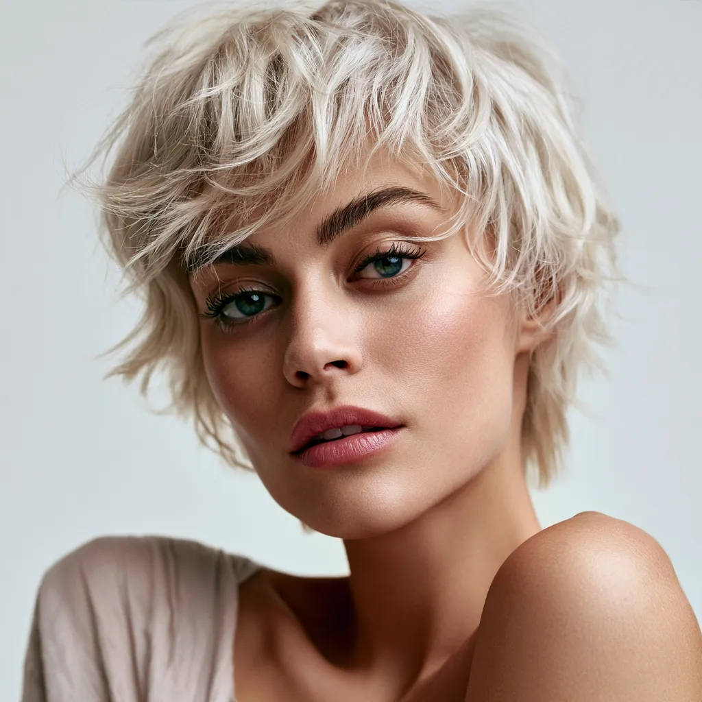platinum bixie summer 2026 natural air dry look