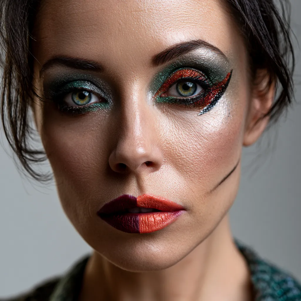 Intentionally imperfect glam beauty look spring 2026