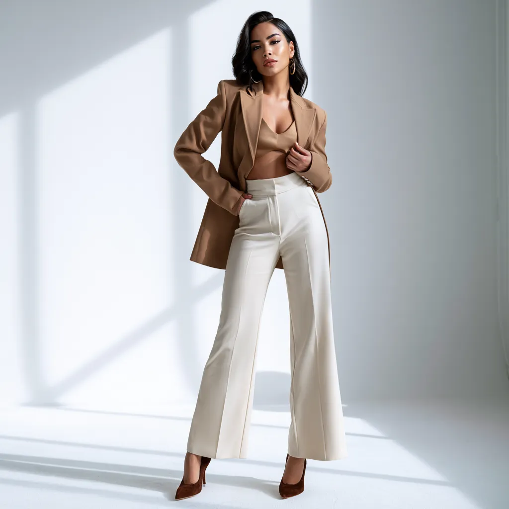suede pointed kitten heel neutral tailored look