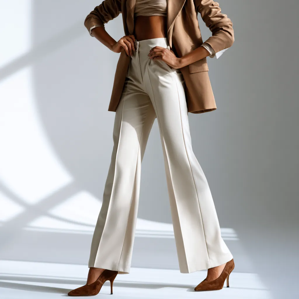 chocolate suede kitten heel blazer outfit spring 2026