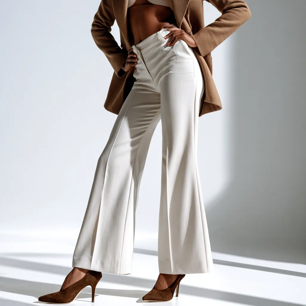 structured tailoring kitten heel desk outfit women