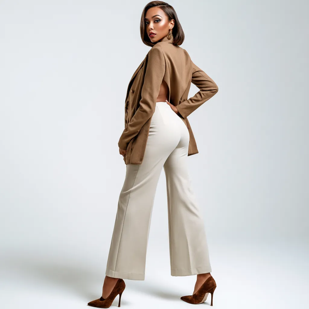 matte black pointed kitten heel blazer editorial