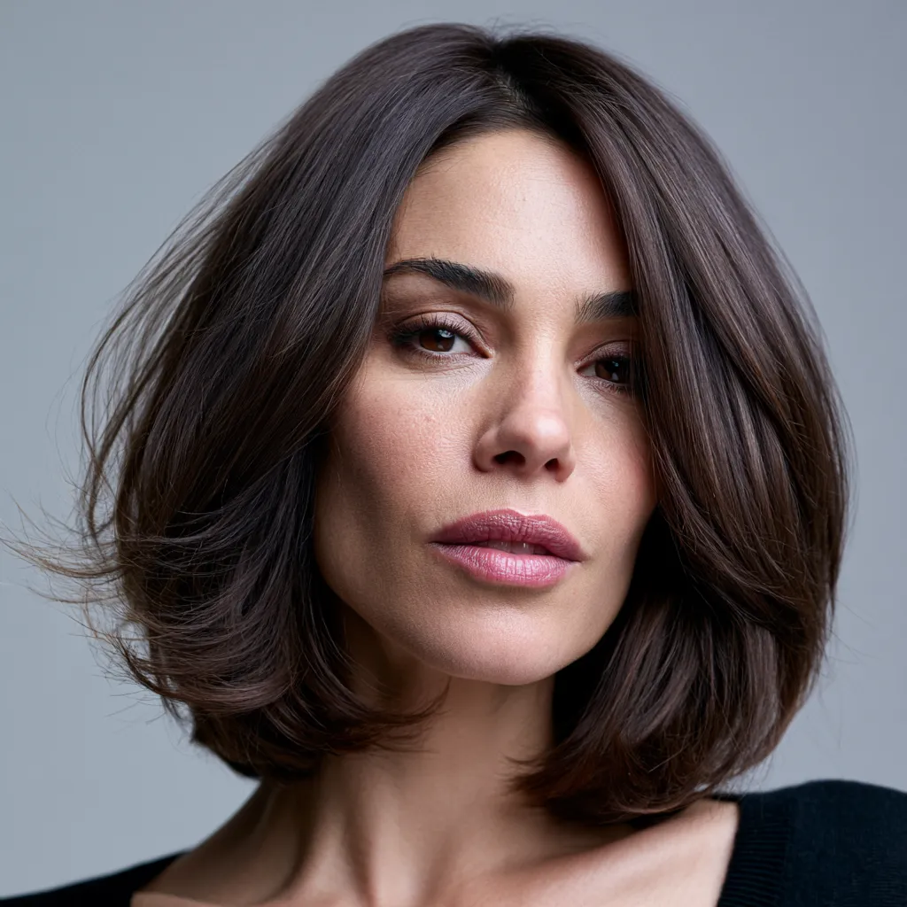 celebrity inspired lob haircut fine hair styling