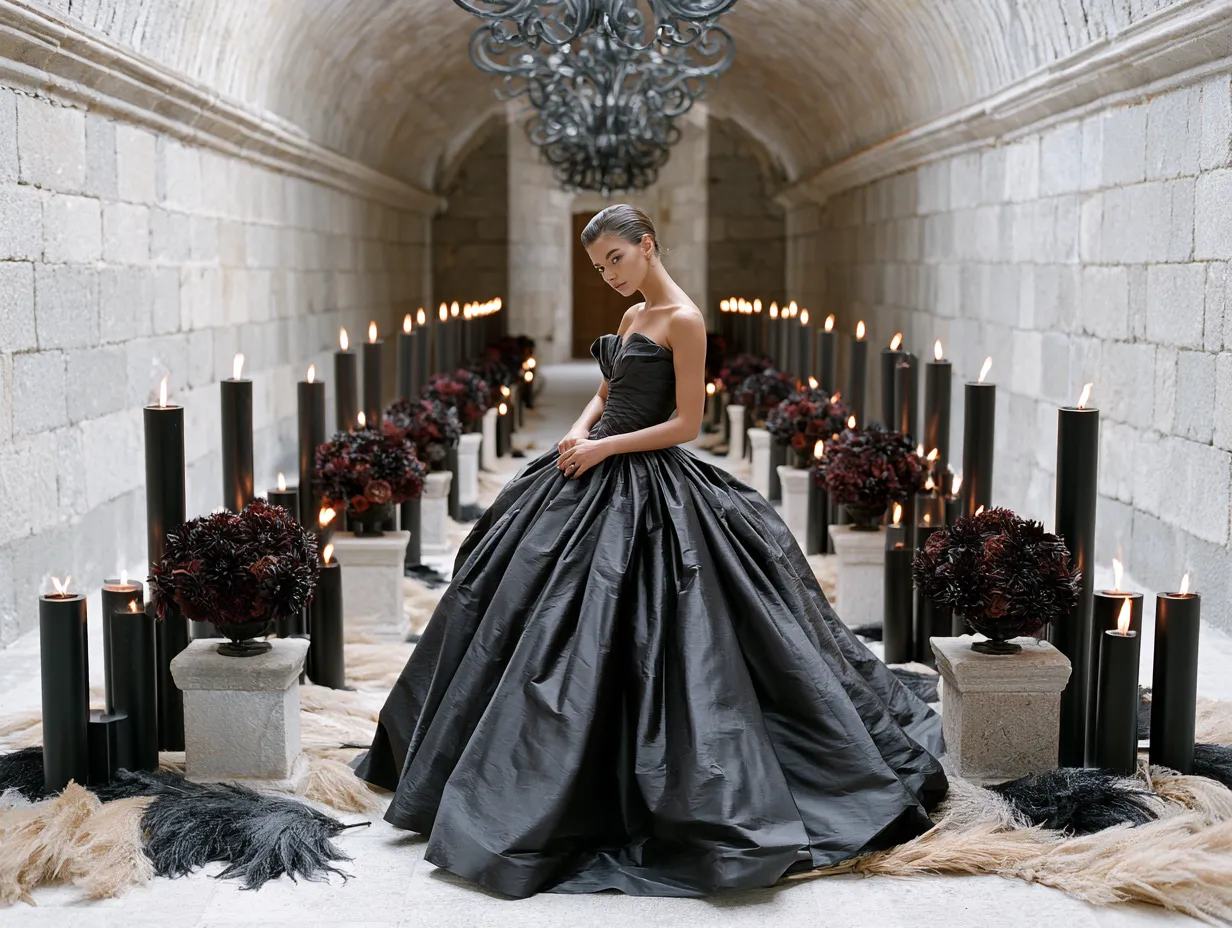 Nontraditional Black Gothic Wedding Dress Looks Rewriting Bridal in 2026