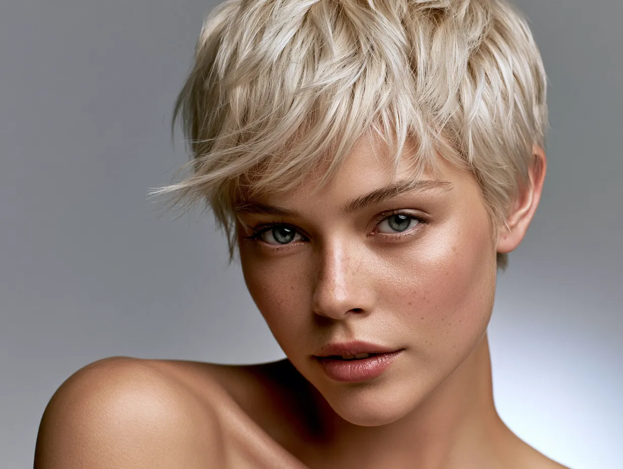 Trixie cut pixie-bixie hybrid short hair spring 2026