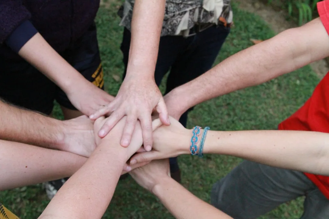 Remote employees joining corporate team building event via virtual platform
