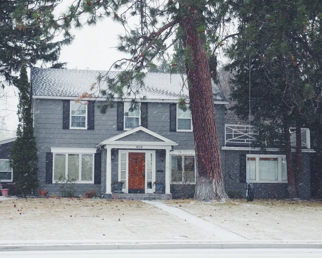 Sherwin-Williams Accessible Beige warm gray house exterior painted