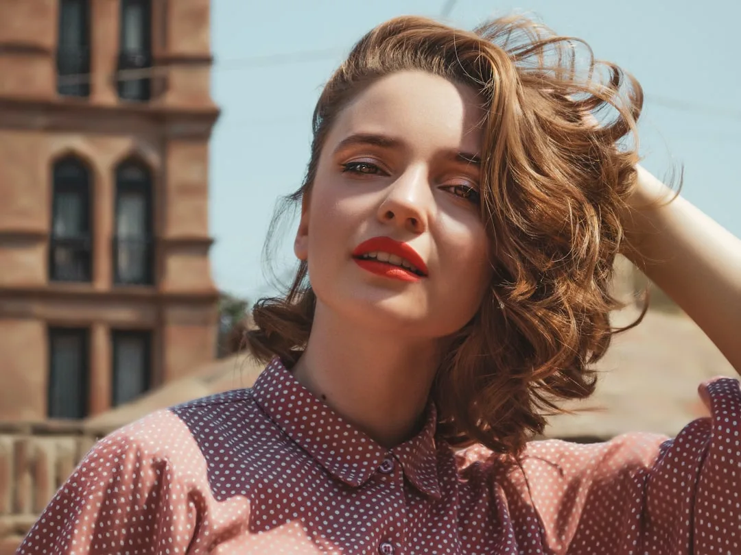 Vintage wave hairstyles for older women with classic Hollywood curls and definition detail 1