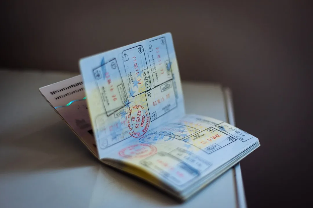 Schengen multi-destination visa application portal desktop interface