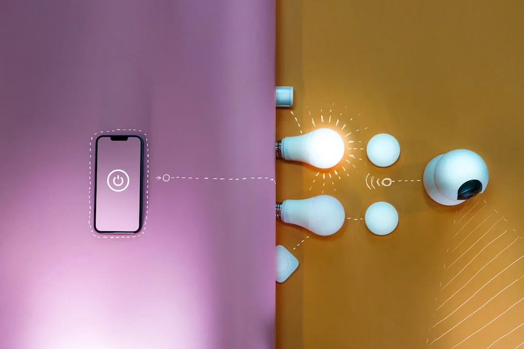 Lutron Palladiom voice control panel managing multi-room lighting zones