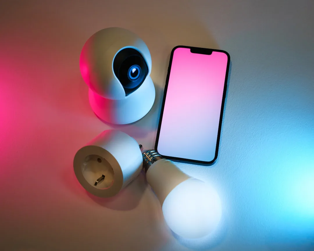 Voice-activated home lighting system with warm color temperature adjustment control detail 4
