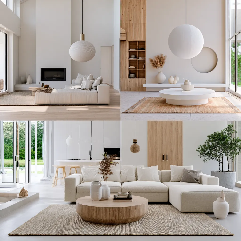 Feng shui living room design with commanding sofa position