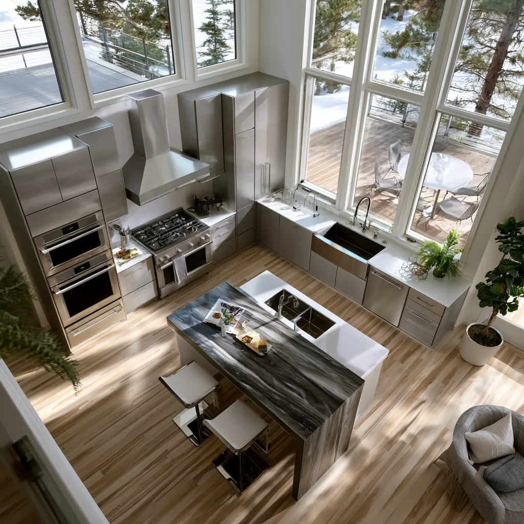 Kitchen Layout Design Stops Looking Cramped Once You Map the Work Triangle