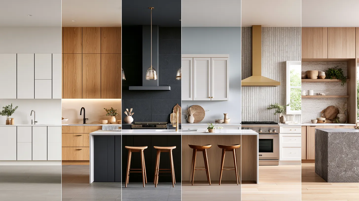 Modern kitchen design ideas by style from minimalist white to organic wood and stone editorial comparison