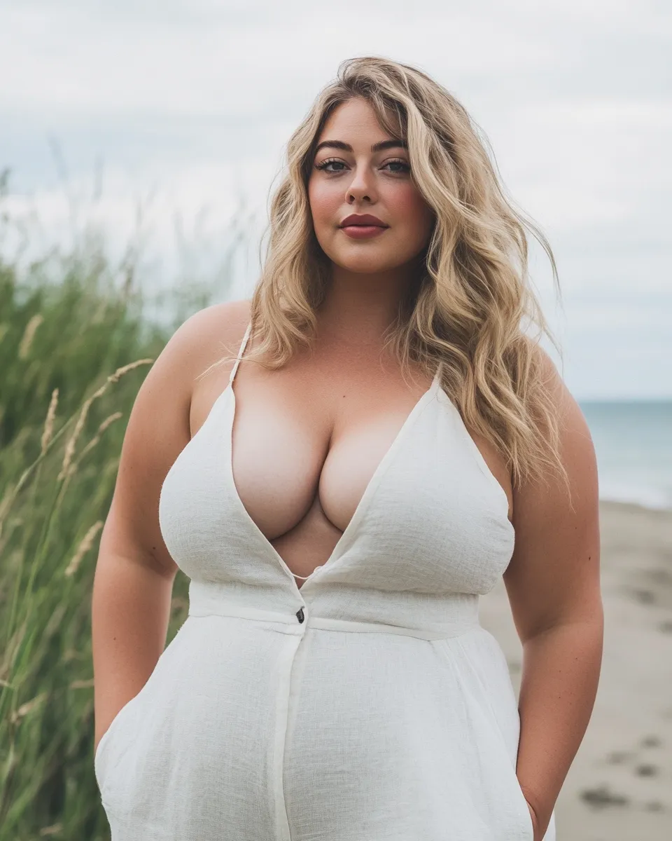 Best plus size summer look 2026 — wide-leg linen pants
