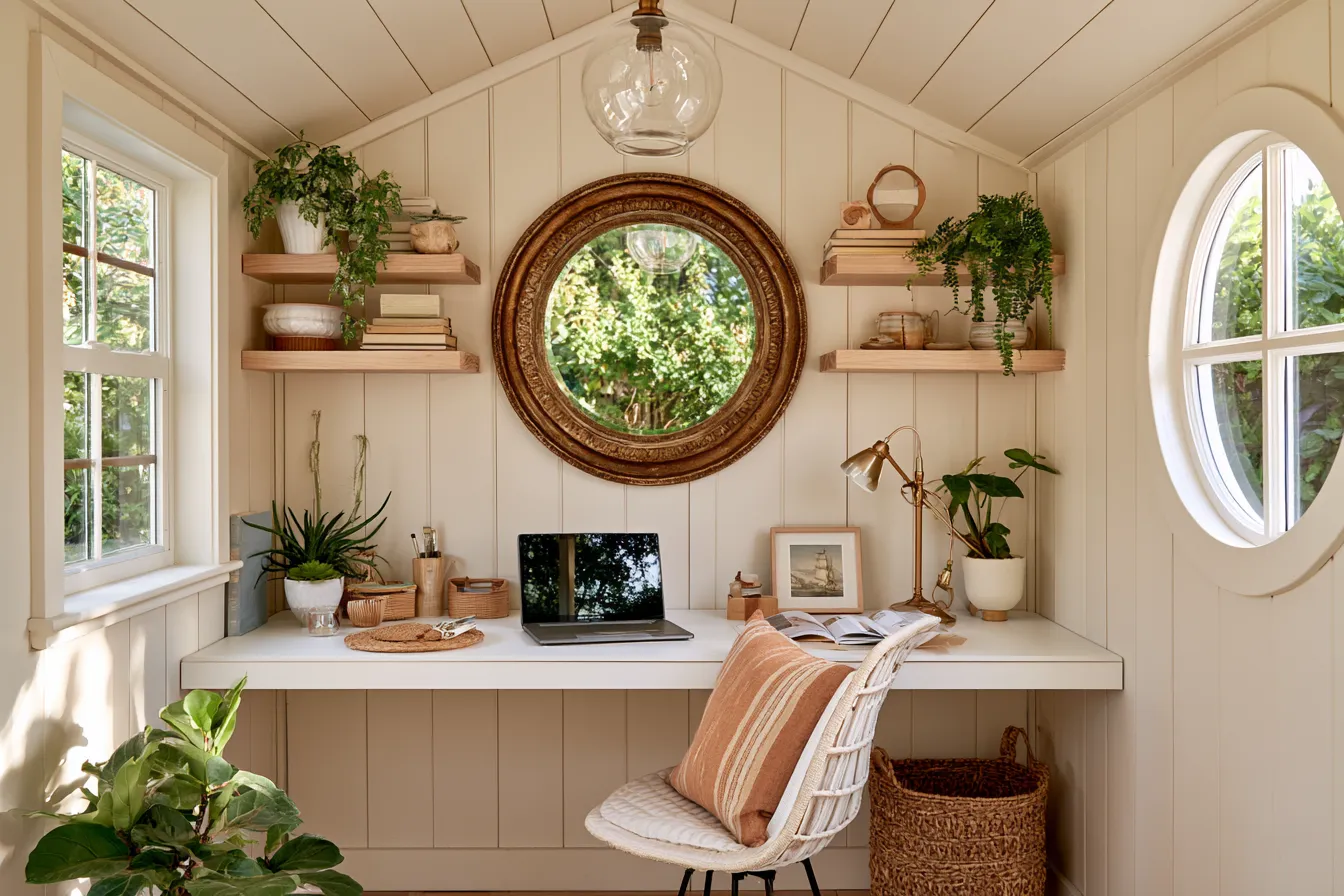 Efficiently designed tiny she shed with smart storage and natural light, 2026 she shed ideas for small backyards