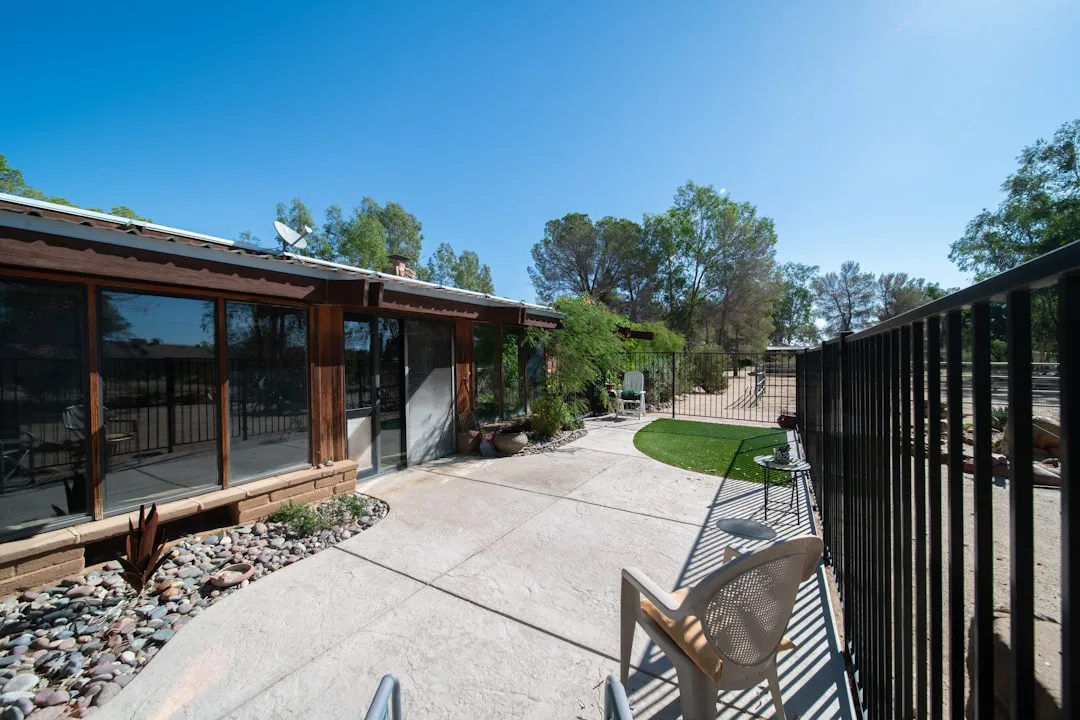 Basement apartment accessory dwelling unit with egress window and living space