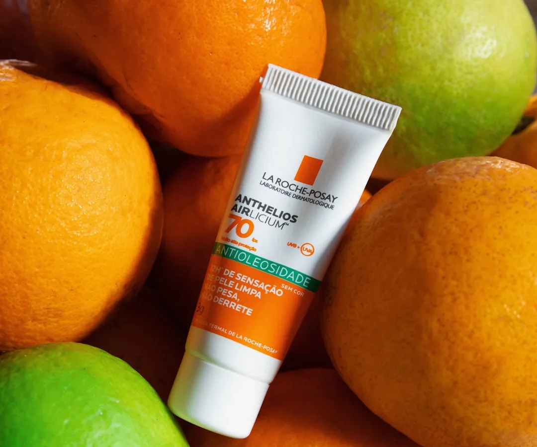 lightweight sunscreen texture application — perspective 2