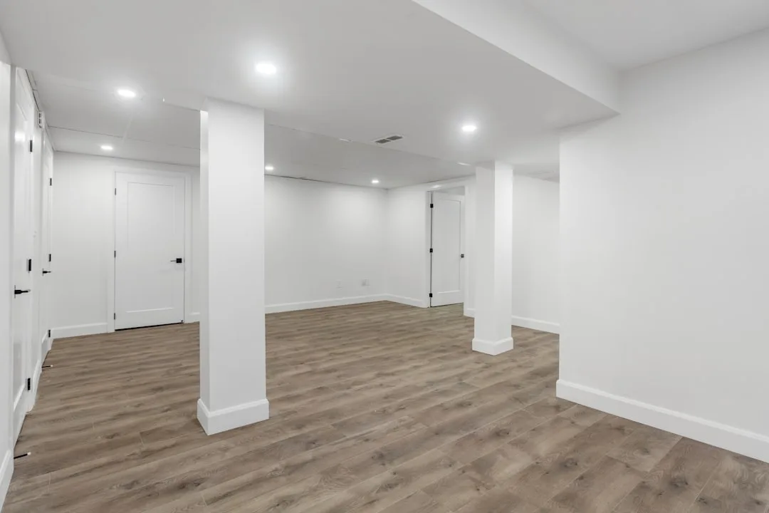 Before and after basement moisture levels with proper ventilation installed