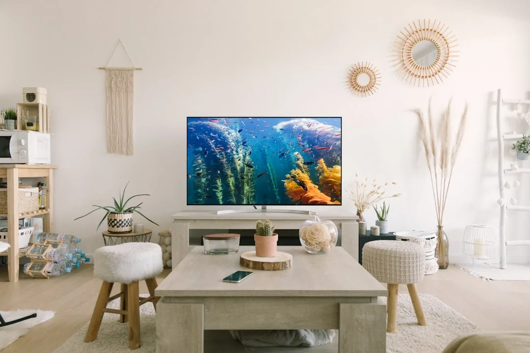 Smart home dashboard integrating air quality data with climate control settings