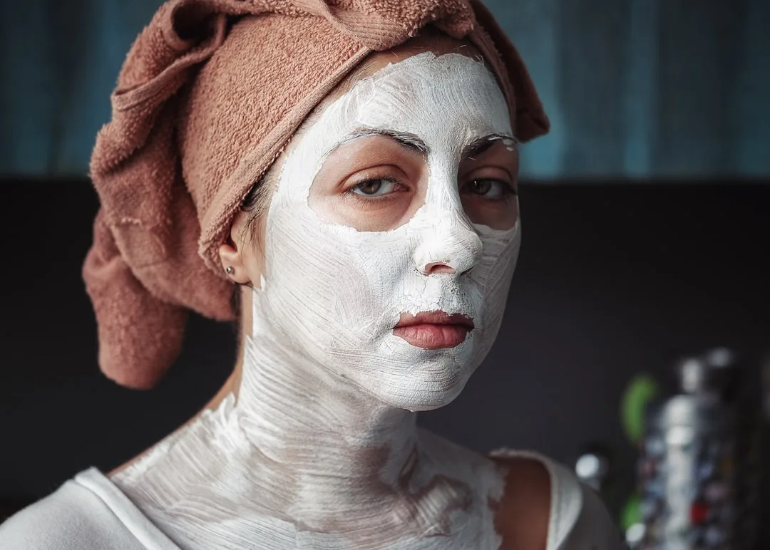 Before and after pore size reduction using weekly clay mask routine