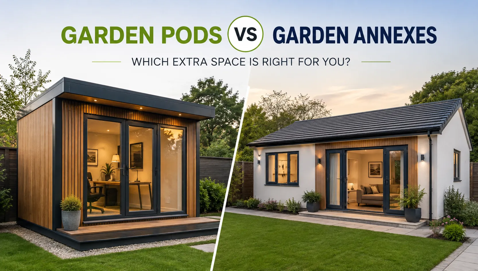 Garden Pods vs Garden Annexes: Which Extra Space Is Right for You?
