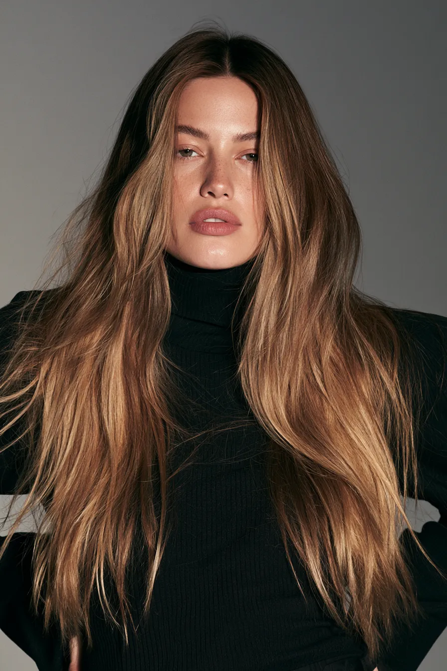 Balayage versus ombré différences reflets dispersés mode studio photographe