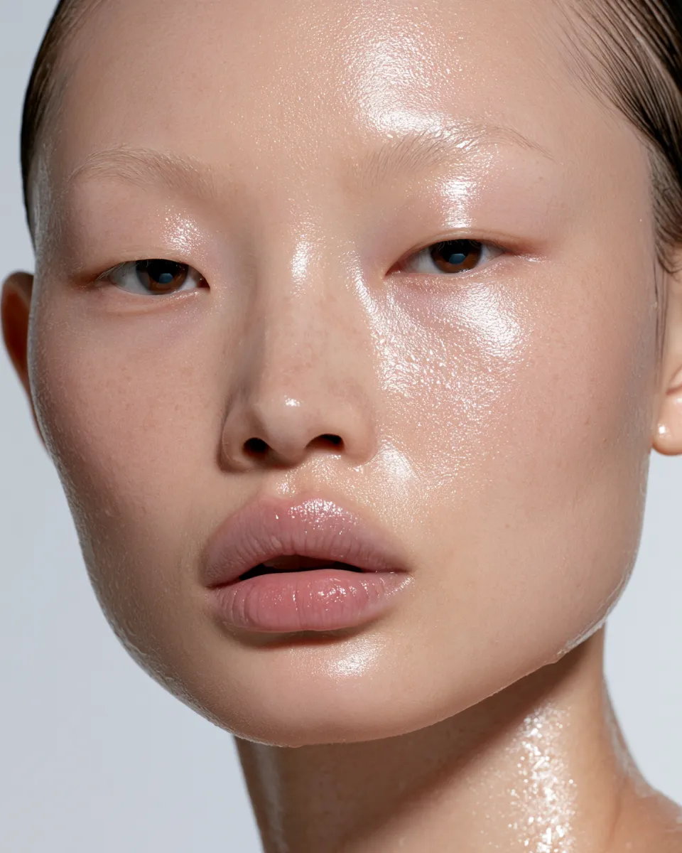 Studio beauty portrait showcasing healthy skin as the goal of every skincare routine