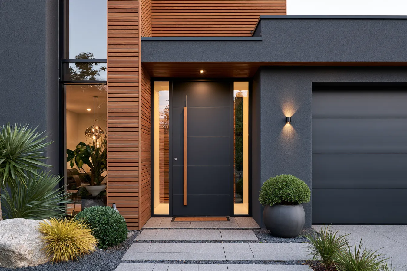 contemporary main entrance door design ideas for modern house facades