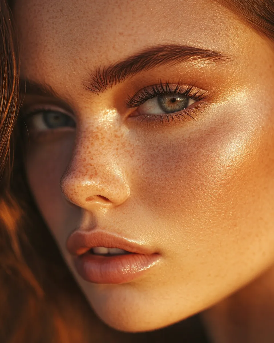 Editorial portrait of hooded eyes with dramatic evening look showing what step by step beginner eye makeup can achieve