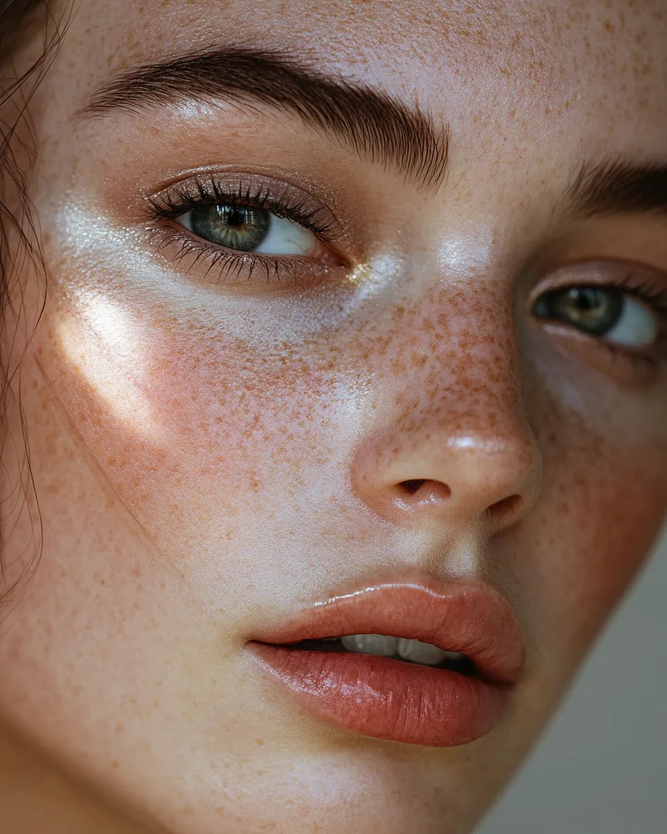 Beauty editorial portrait showing eye makeup for hooded eyes done step by step for beginners with defined liner