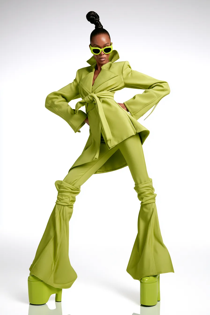 Fashionable Green Outfits That Own Every Room