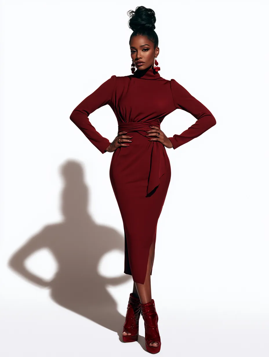 How to style outfits for hourglass body shape women using wrap dresses