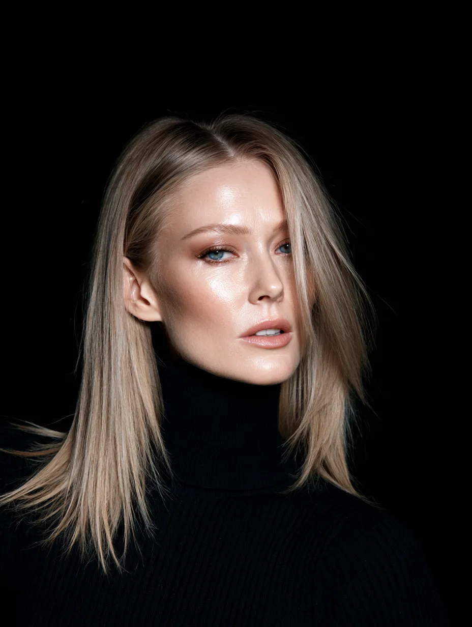 Six week head spa step by step outcome showing fine hair volume on ash blonde
