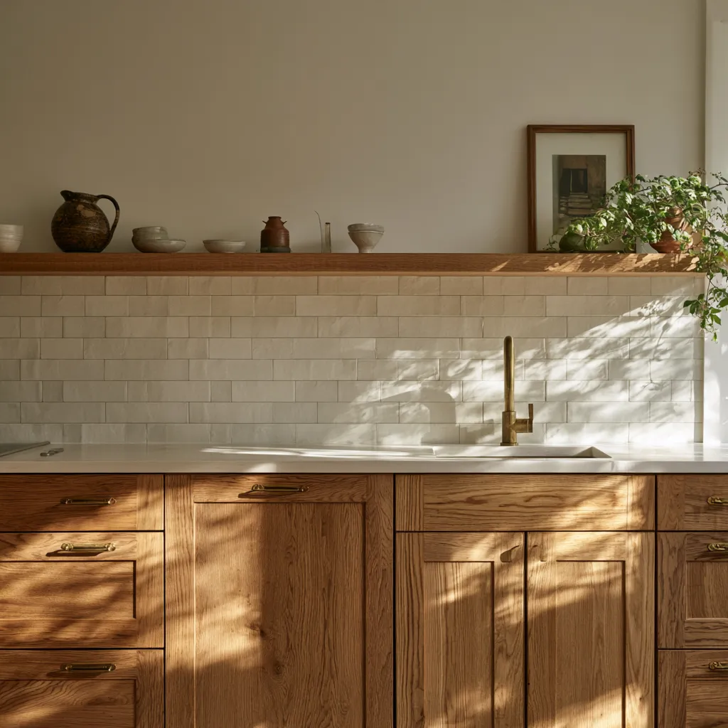 Actualización de cocina para inquilinos con nuevos herrajes y repisa