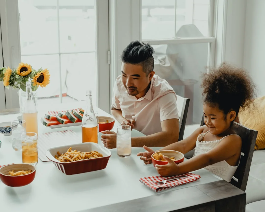 family dinner table conversation kids — Parenting & Family perspective 1