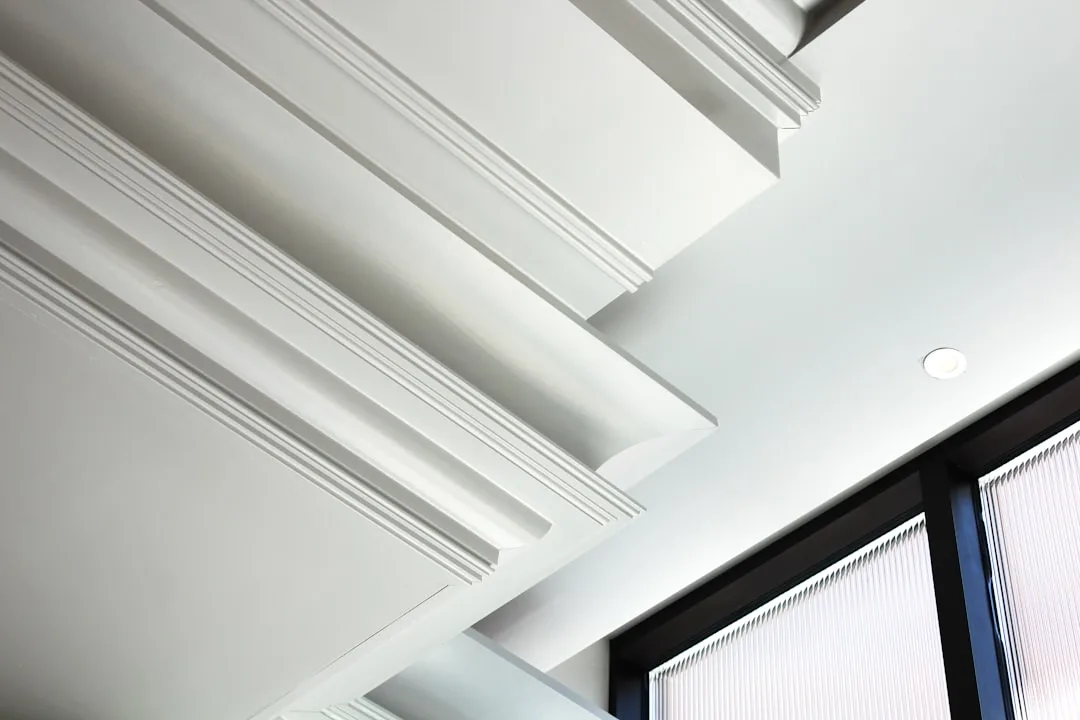 Statement Ceiling Molding Transforms Overlooked Spaces Into Architectural Focal Points