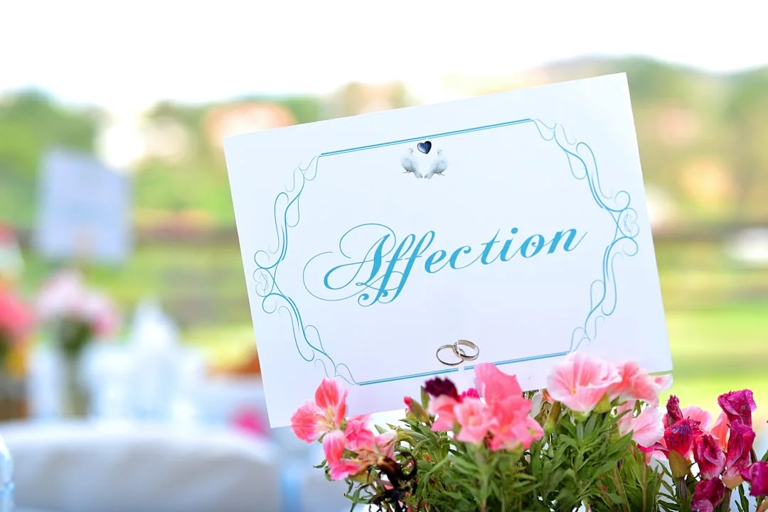 bride reviewing detailed reception schedule with planner on tablet
