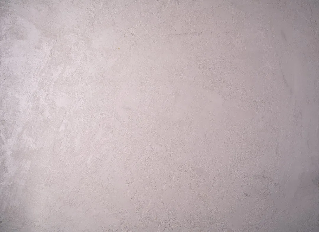 Creamy lime plaster wall finish with natural patina and subtle texture