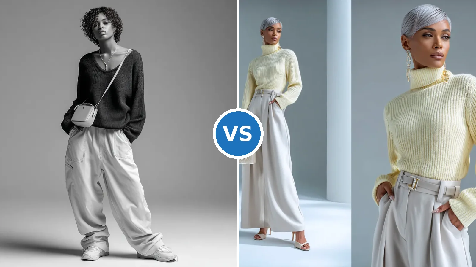 Minimalist Baggy Jeans vs Wide Leg Jeans for Your Everyday Outfit