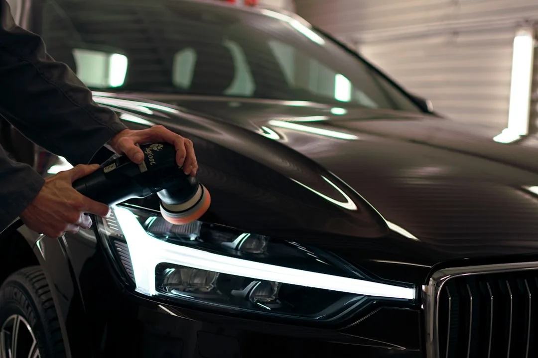 car paint protection film installation — Cars & Auto perspective 1