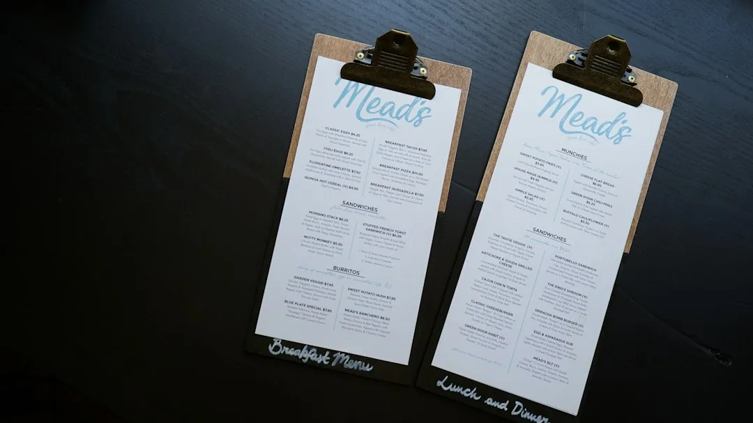 personalized wedding menu design details — Wedding perspective 2